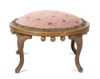 A Gout Stool Height 6 3/4 inches. — 20TH CENTURY