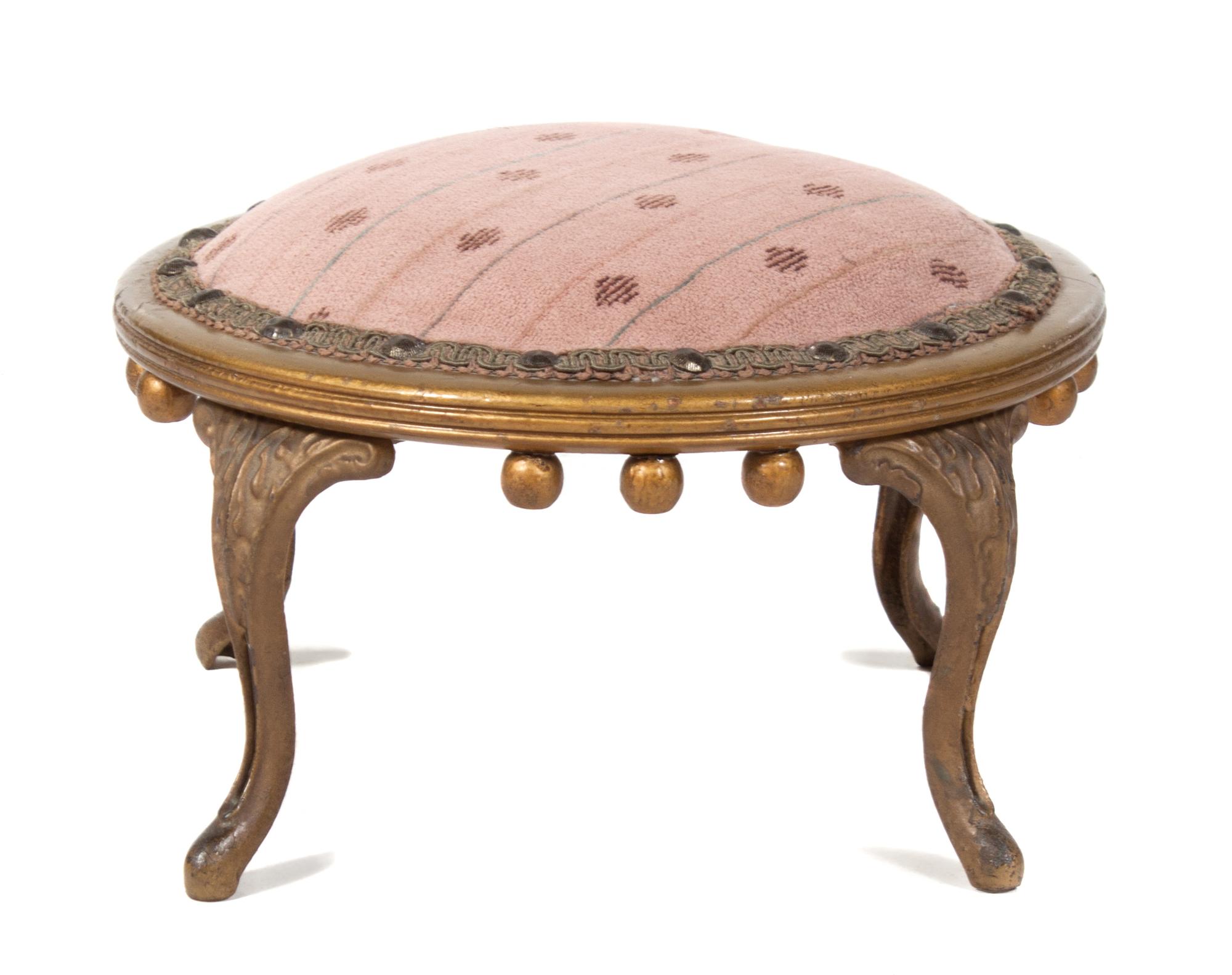 A Gout Stool Height 6 3/4 inches. — 20TH CENTURY