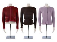 Four Chanel Knit Tops: One Cardigan, One Sweater, and One Two-Piece Set, Cruise 1998-Fall 2003
