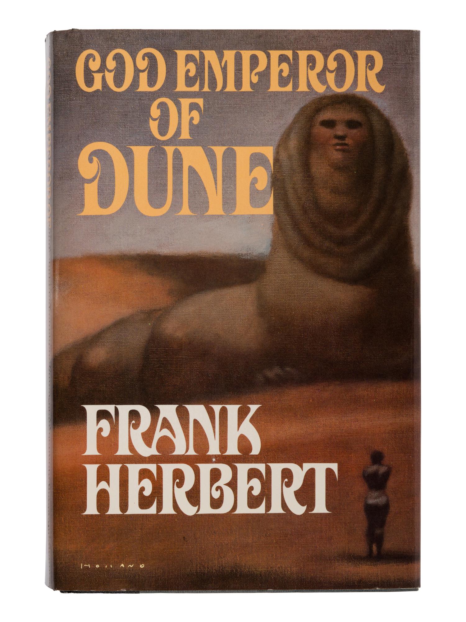 HERBERT, Frank (1920-1986). God Emperor of Dune . New York: G.P. Putnam's Sons, 1981.