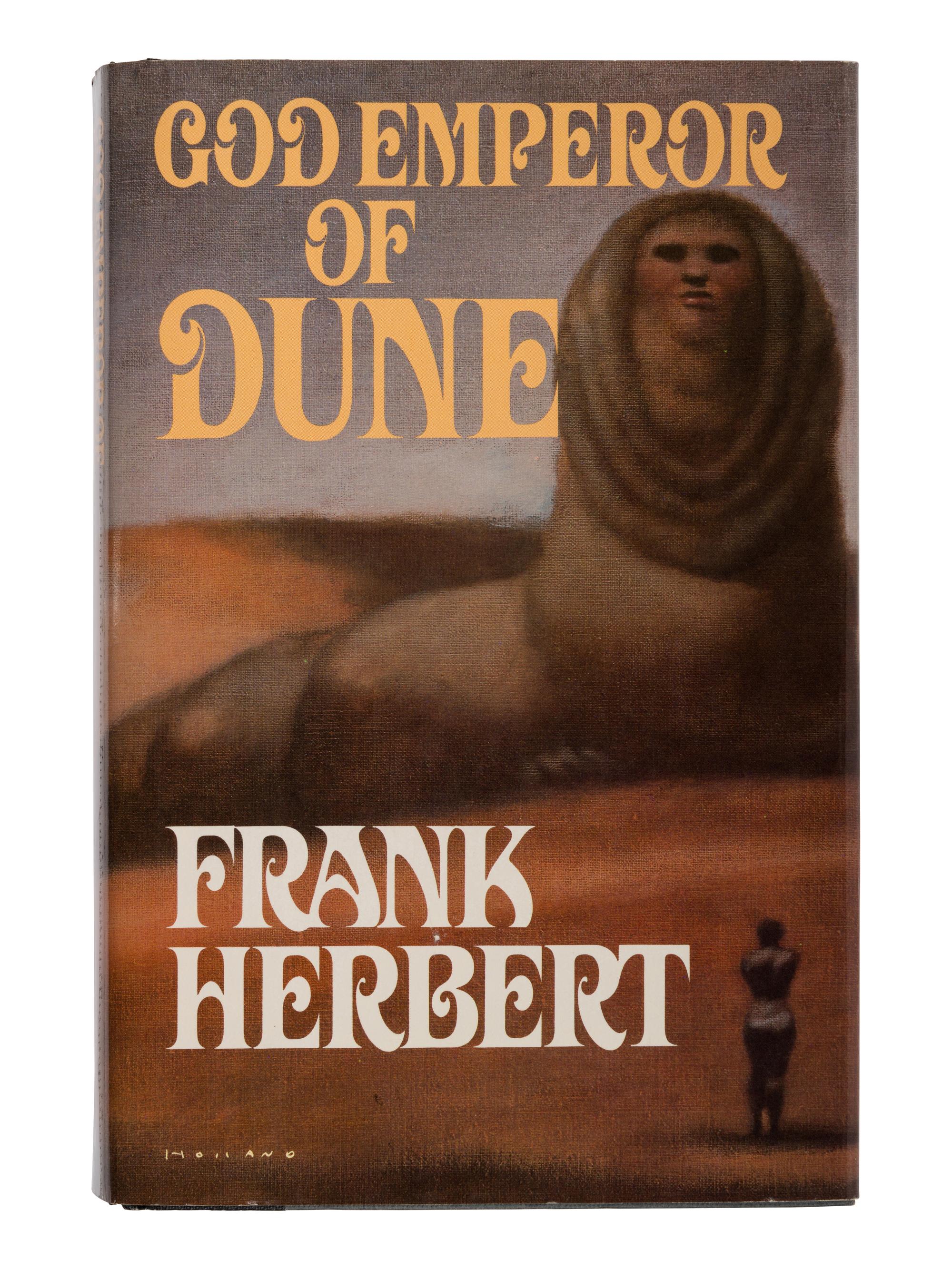 HERBERT, Frank (1920-1986). God Emperor of Dune . New York: G.P. Putnam's Sons, 1981.