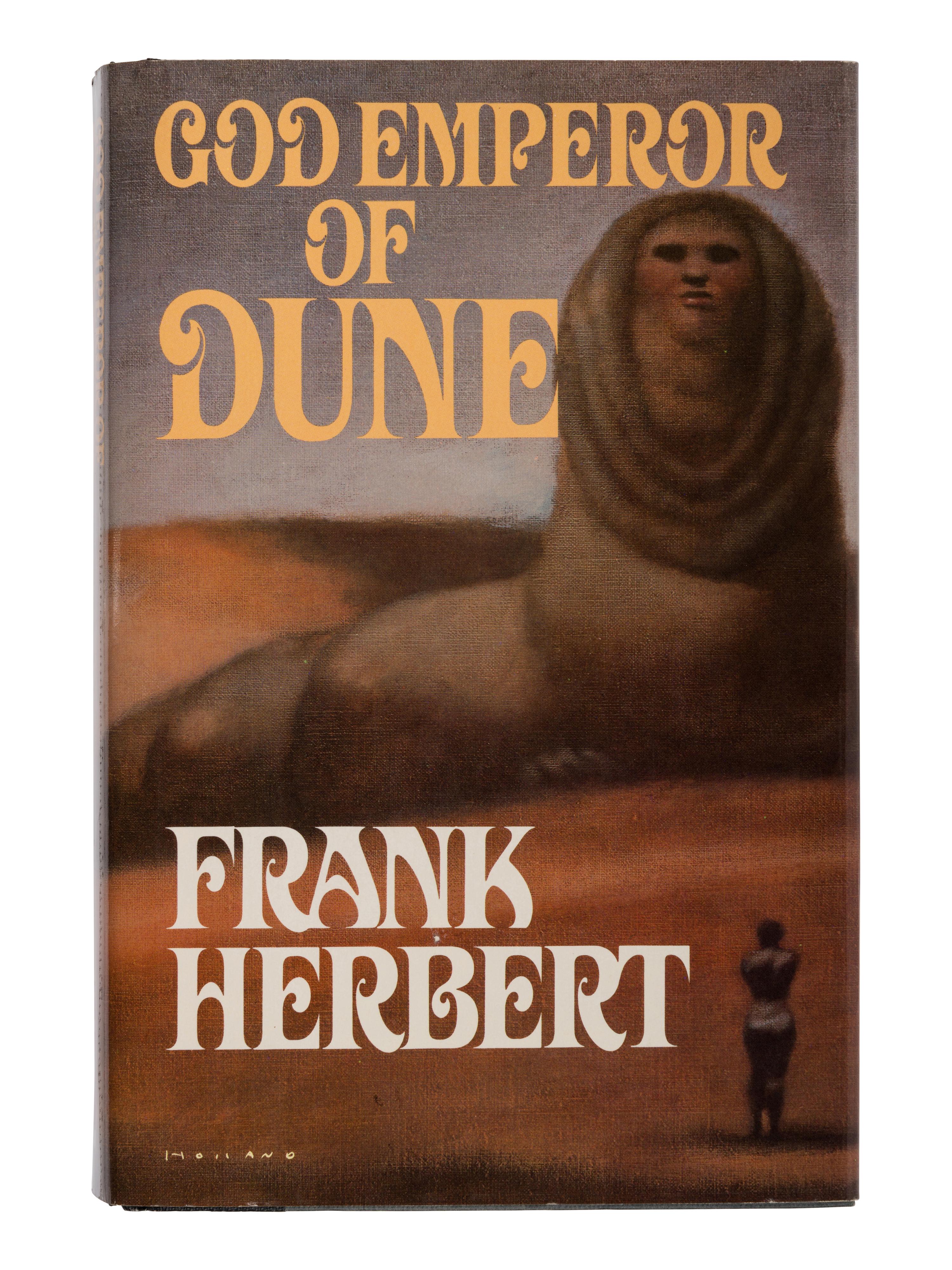 HERBERT, Frank (1920-1986). God Emperor of Dune . New York: G.P. Putnam's Sons, 1981.