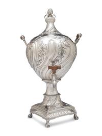 A Scottish George III Silver Tea Urn