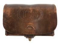 [CIVIL WAR]. Mann's Patent cartridge box by Gaylord, Chicopee, MA.