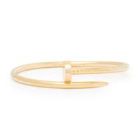 CARTIER, YELLOW GOLD 'JUSTE UN CLOU' BANGLE BRACELET