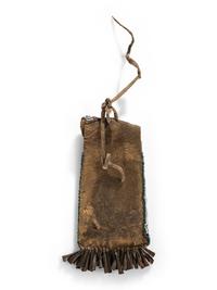 Southern Plains Beaded Hide Strike-a-Light Bag