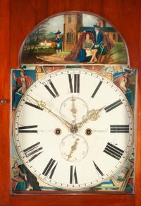 A Scottish Mahogany Tall Case Clock Height 86 x width 21 1/2 x depth 11 inches. — J. BROWN AND SONS, KILMARNOCK, 19TH CENTURY