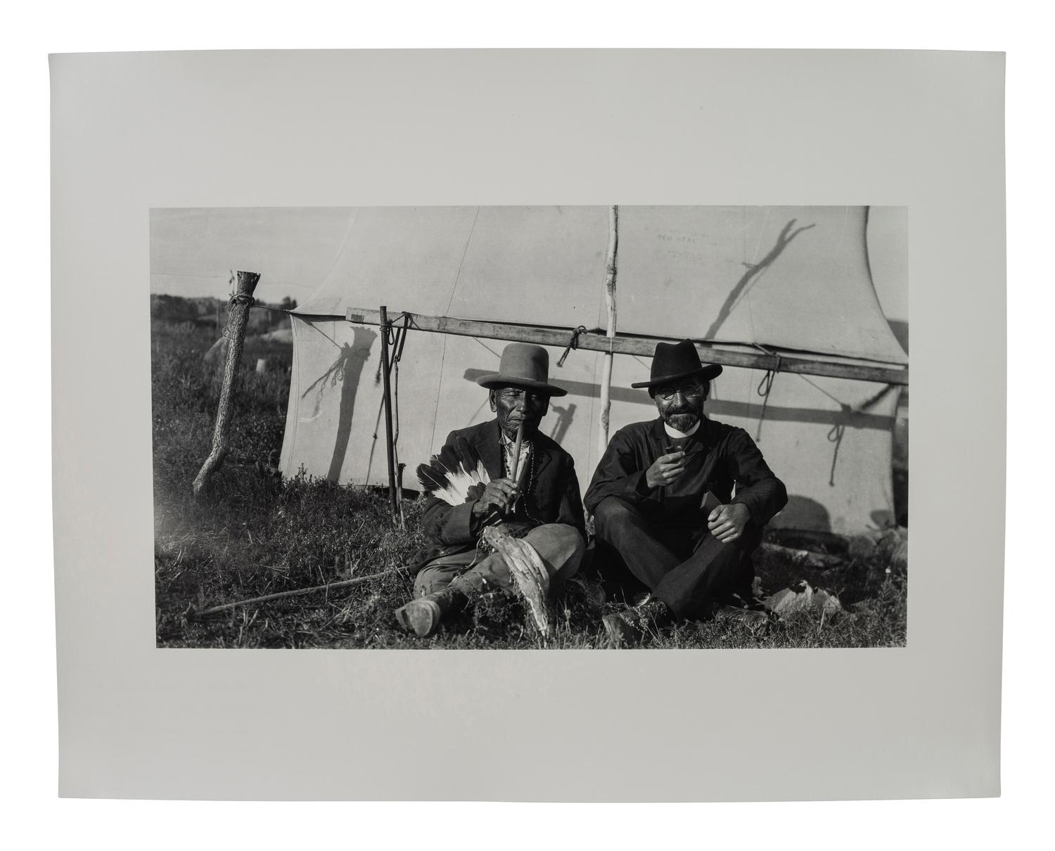 [NATIVE AMERICANS]. BUECHEL, Eugene (1874-1954), photographer. WING, David, editor. Eugene Buechel, S.J.: Rosebud and Pine Ridge Photographs, 1922-1942. St. Francis SD: Buechel memorial Lakota Museum, 1975.