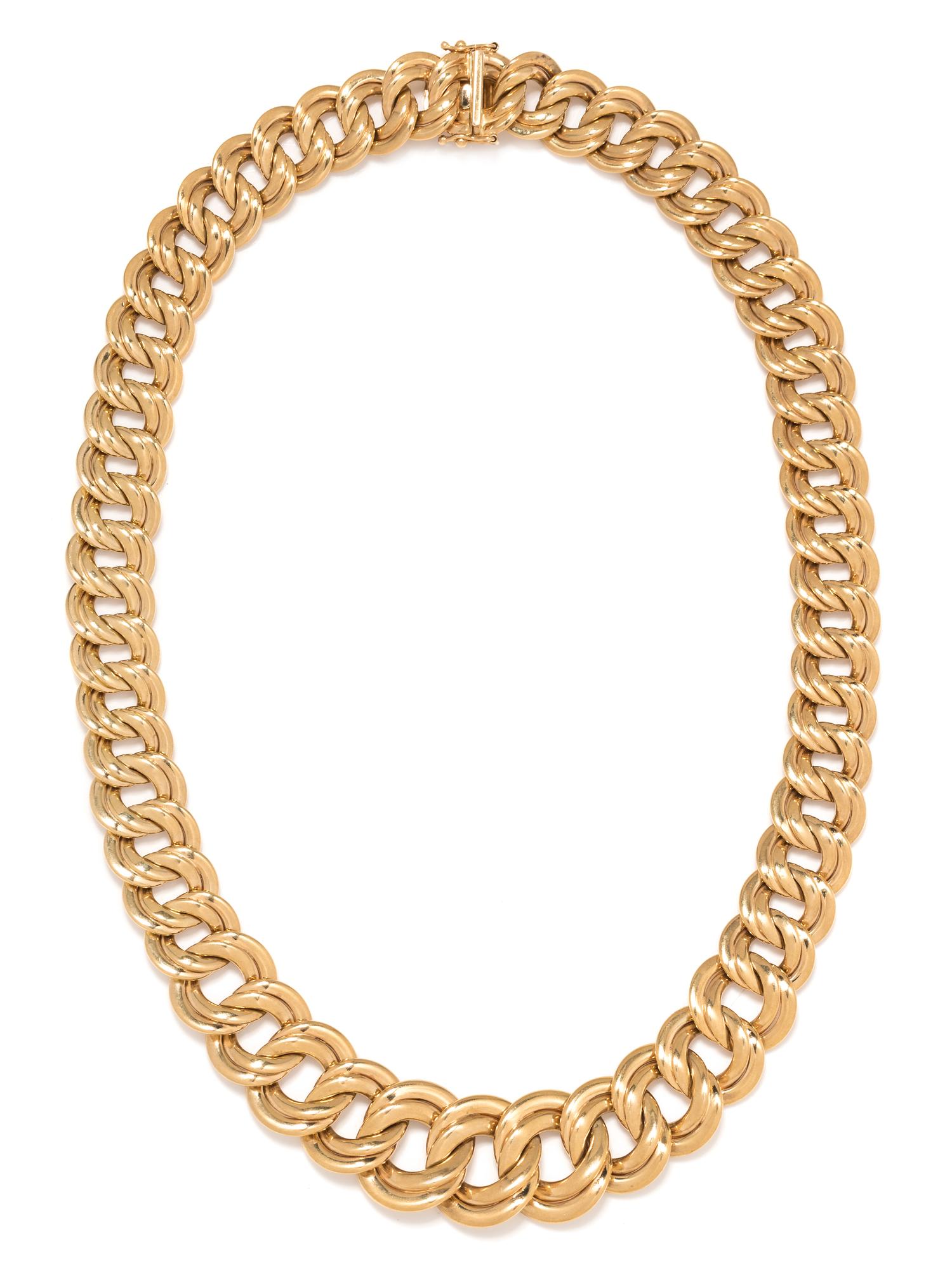 YELLOW GOLD NECKLACE