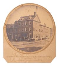 [CIVIL WAR]. The Marshall House, Alexandria, Virginia . New York: E. Anthony. [ With: ] CDV of Elmer Ellsworth.