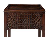 A George II Mahogany Bedside Cabinet