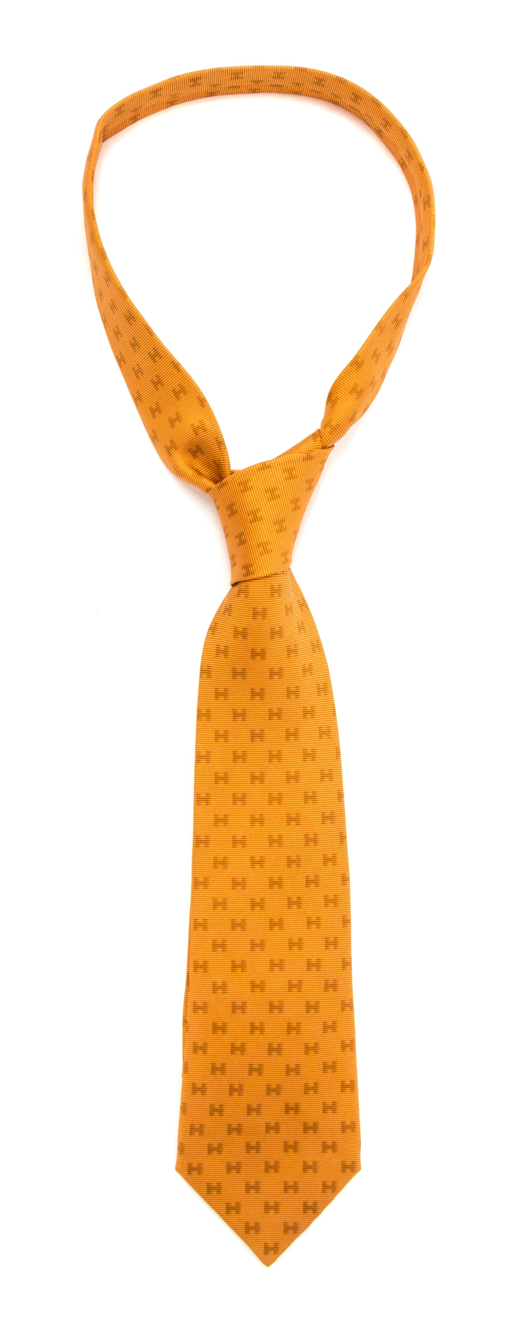 An Hermes Silk Necktie,