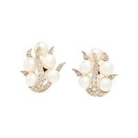 CULTURED PEARL AND DIAMOND JEWELRY SUITE