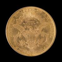 A United States 1877-CC Liberty Head $20 Gold Coin