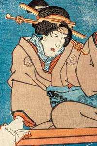 Kikukawa Eizan (1787-1867), Utagawa Toyokuni (1769-1825) and After Kitagawa Utamaro