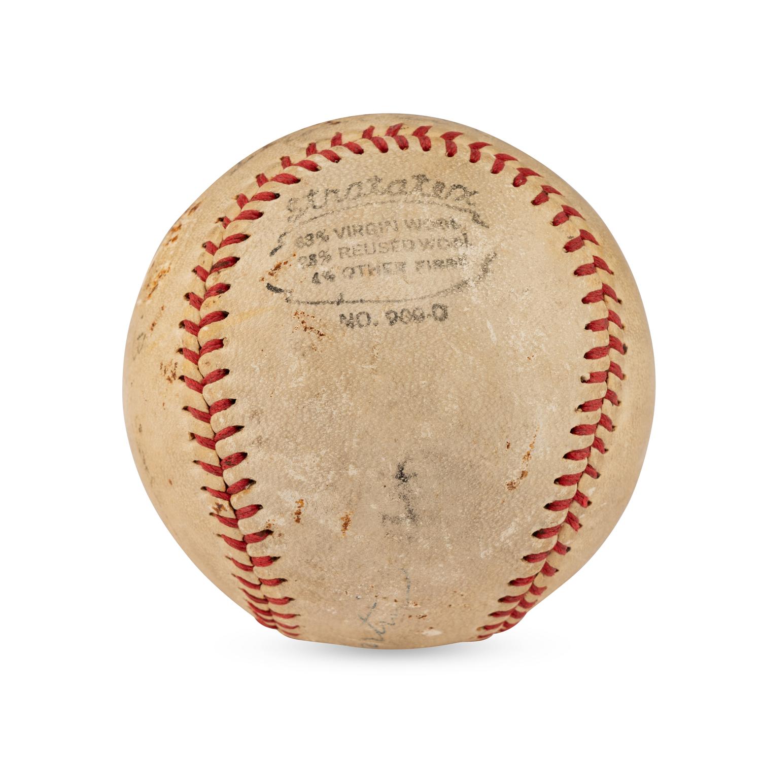 A Walter Johnson Signed Autograph Baseball (Beckett Authentication Services Letter of Authenticity)