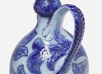 A Wedgwood Harry Barnard Persian Style Ewer, UK, late 19th century