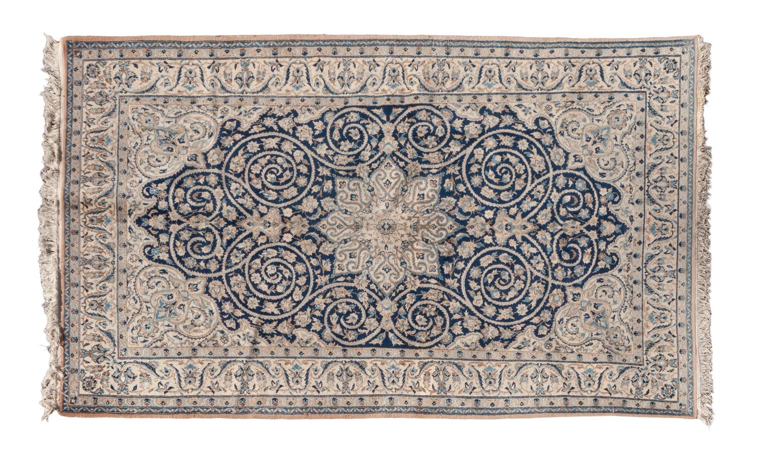 A Nain Wool Rug 8 feet 7 inches x 5 feet 4 inches. — SECOND HALF 20TH CENTURY