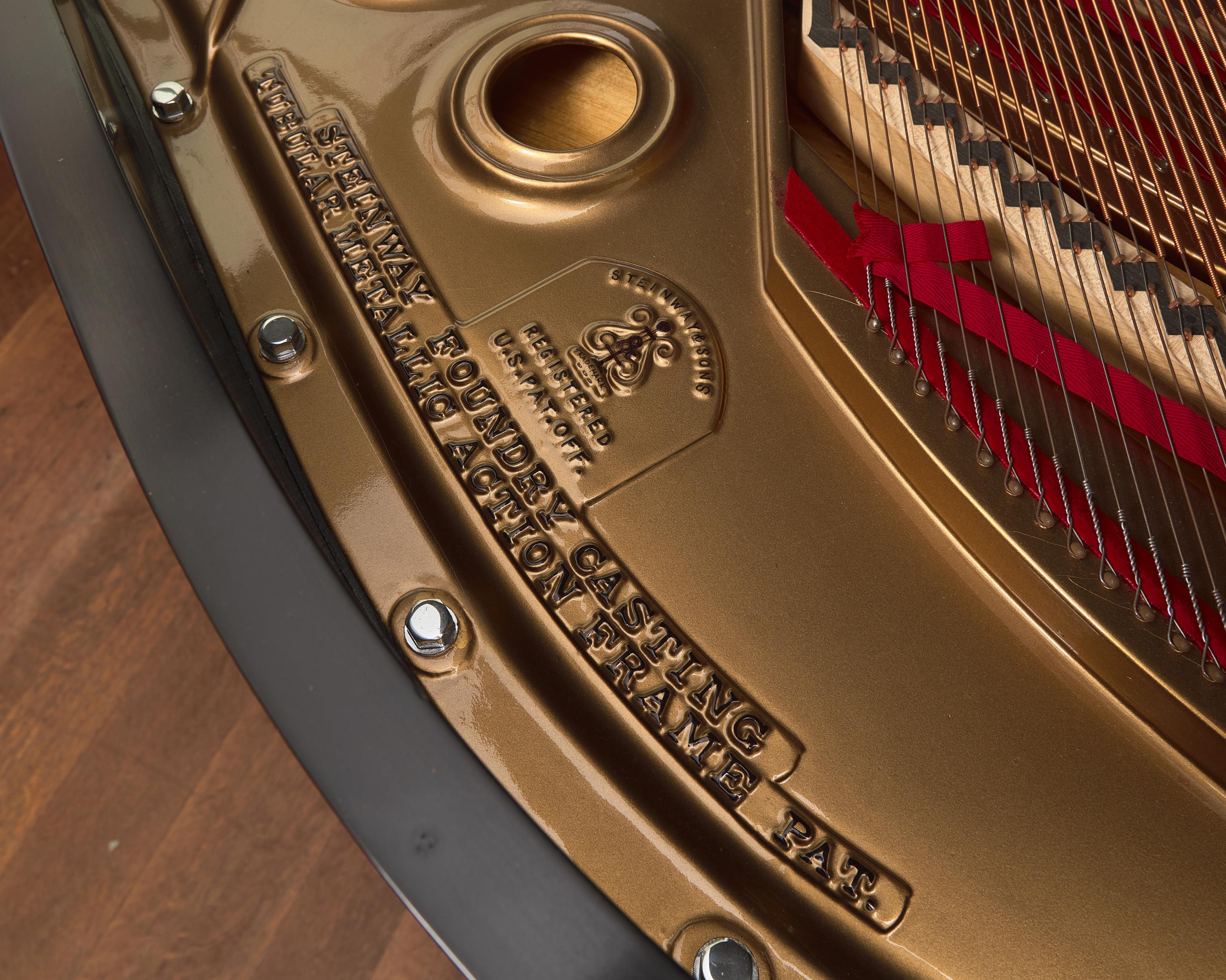 A Steinway and Sons Grand Piano in Ebonized Case, #234337, Model A (1924)