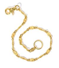 A Gianni Versace Medusa Link Pocket Chain, 26" x 1.25".