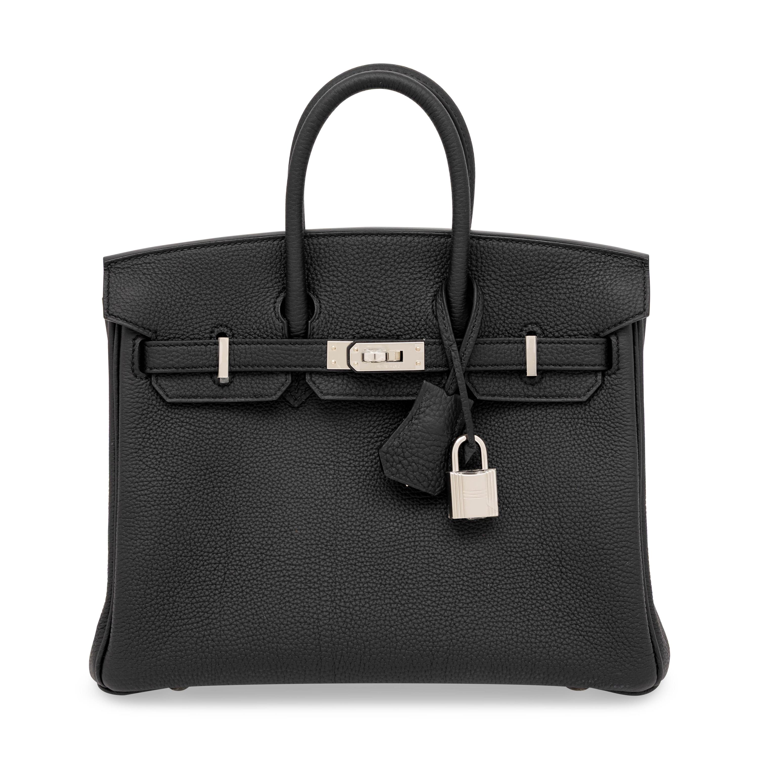 Hermès, Birkin 25 in Noir Togo, NWT and Box, 2025