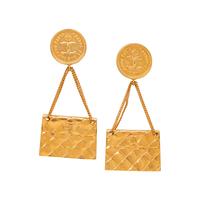 Chanel, Quilted Flap Bag Ear Clips