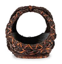 A Japanese Bamboo Ikebana Basket