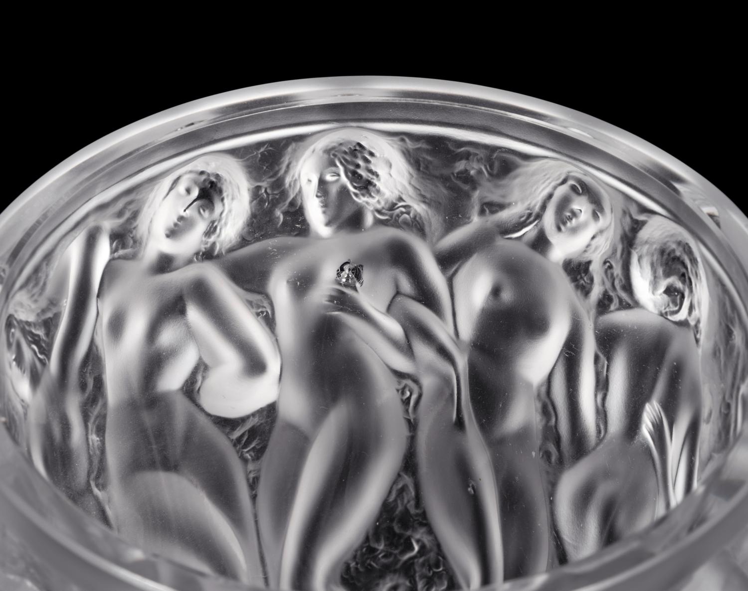 A Lalique Bacchantes Vase