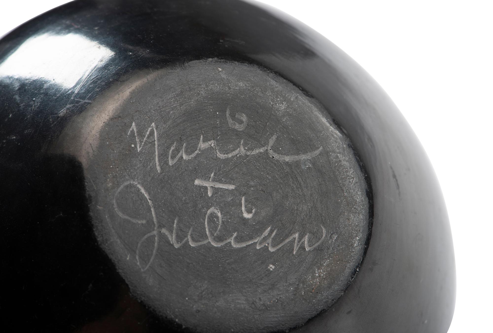 Blackware Pottery Bowl, 1925-1943