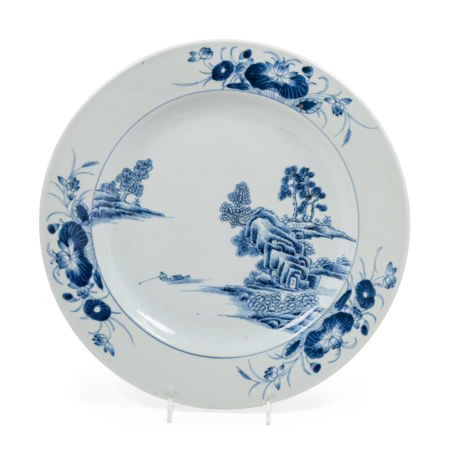 A Chinese Blue and White Porcelain Dish