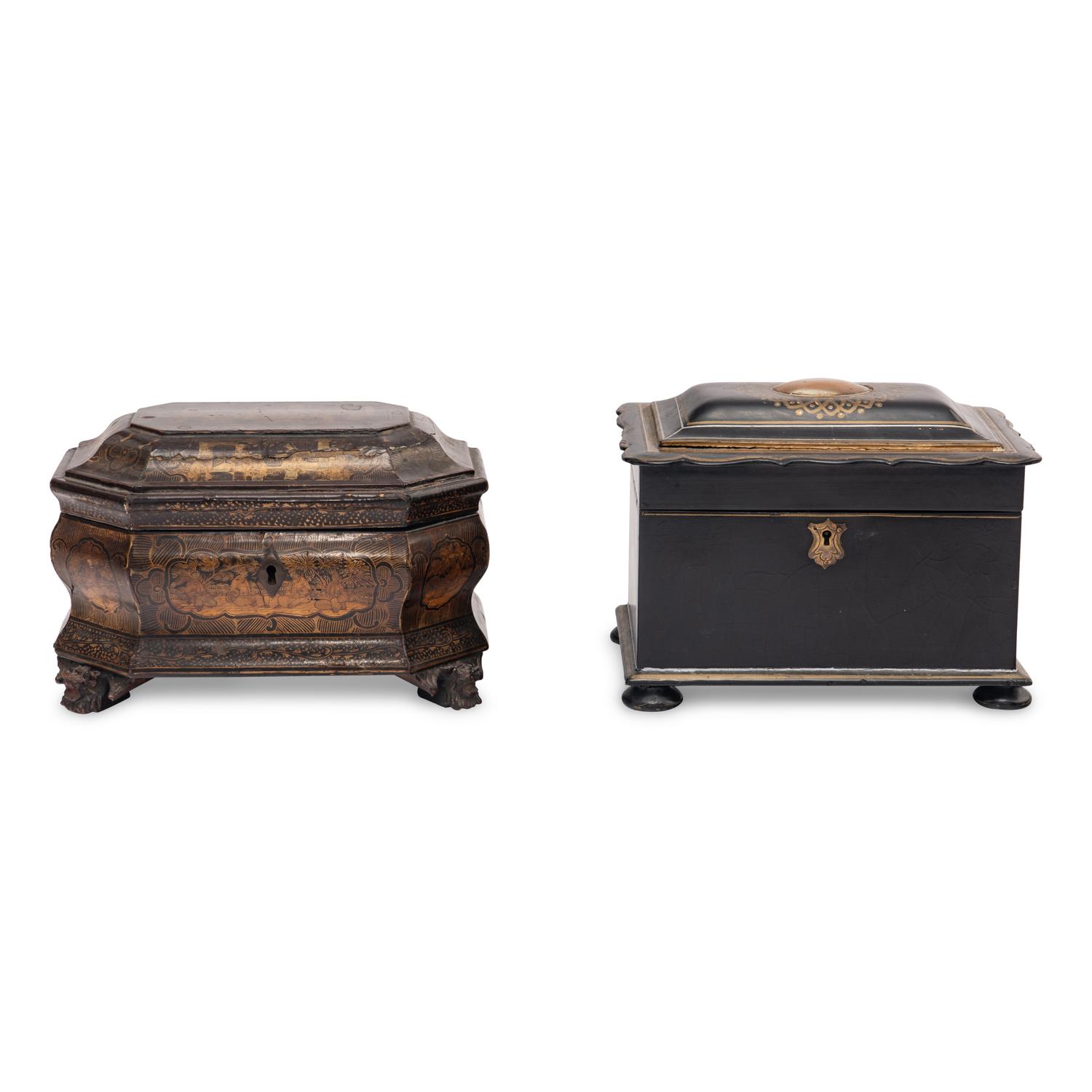 Two Tea Caddies