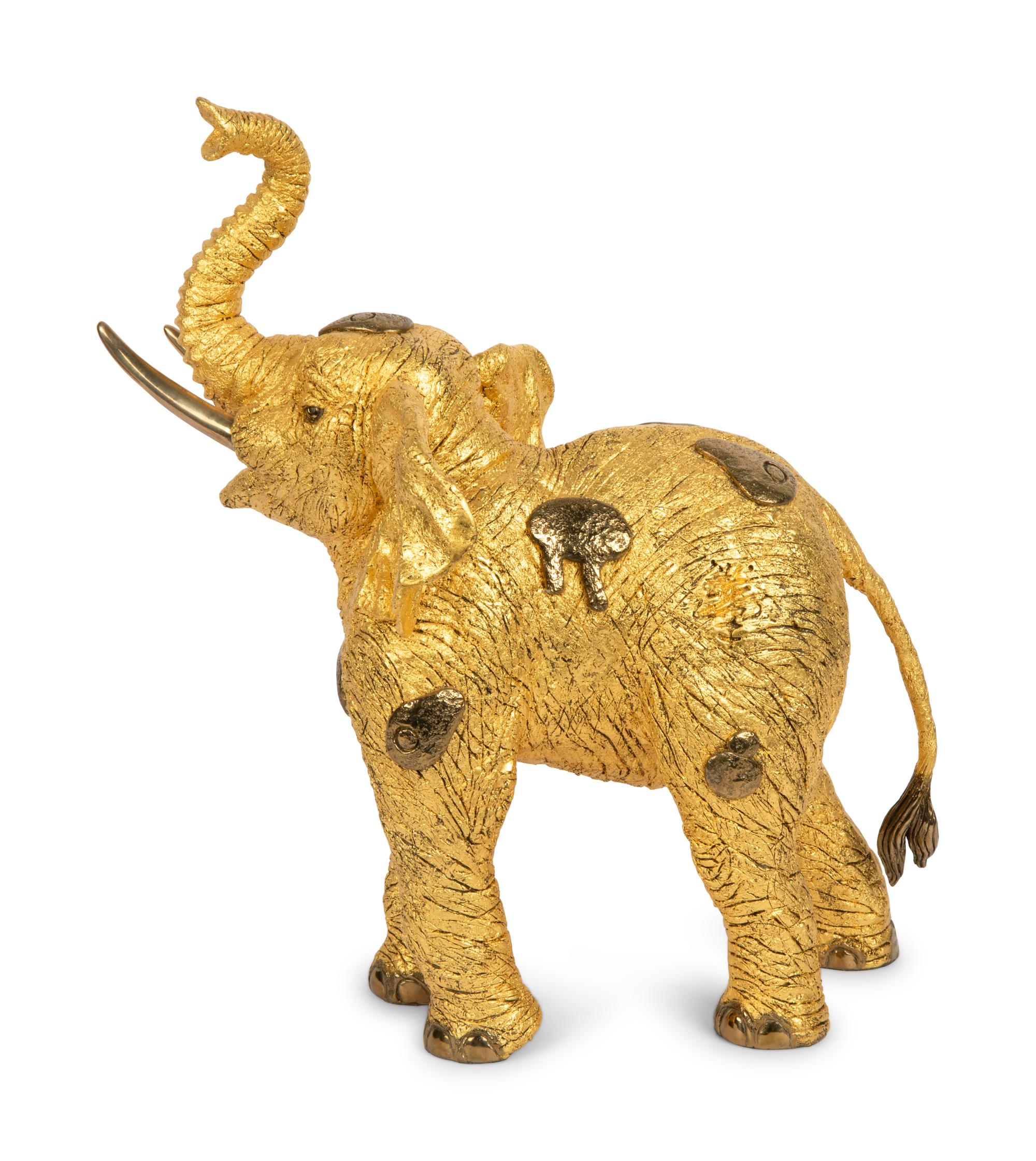 Gilt Bronze Elephant , 1994