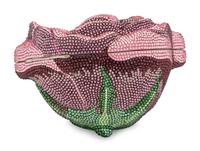 Judith Leiber Collector's Edition Pink Rose Minaudière