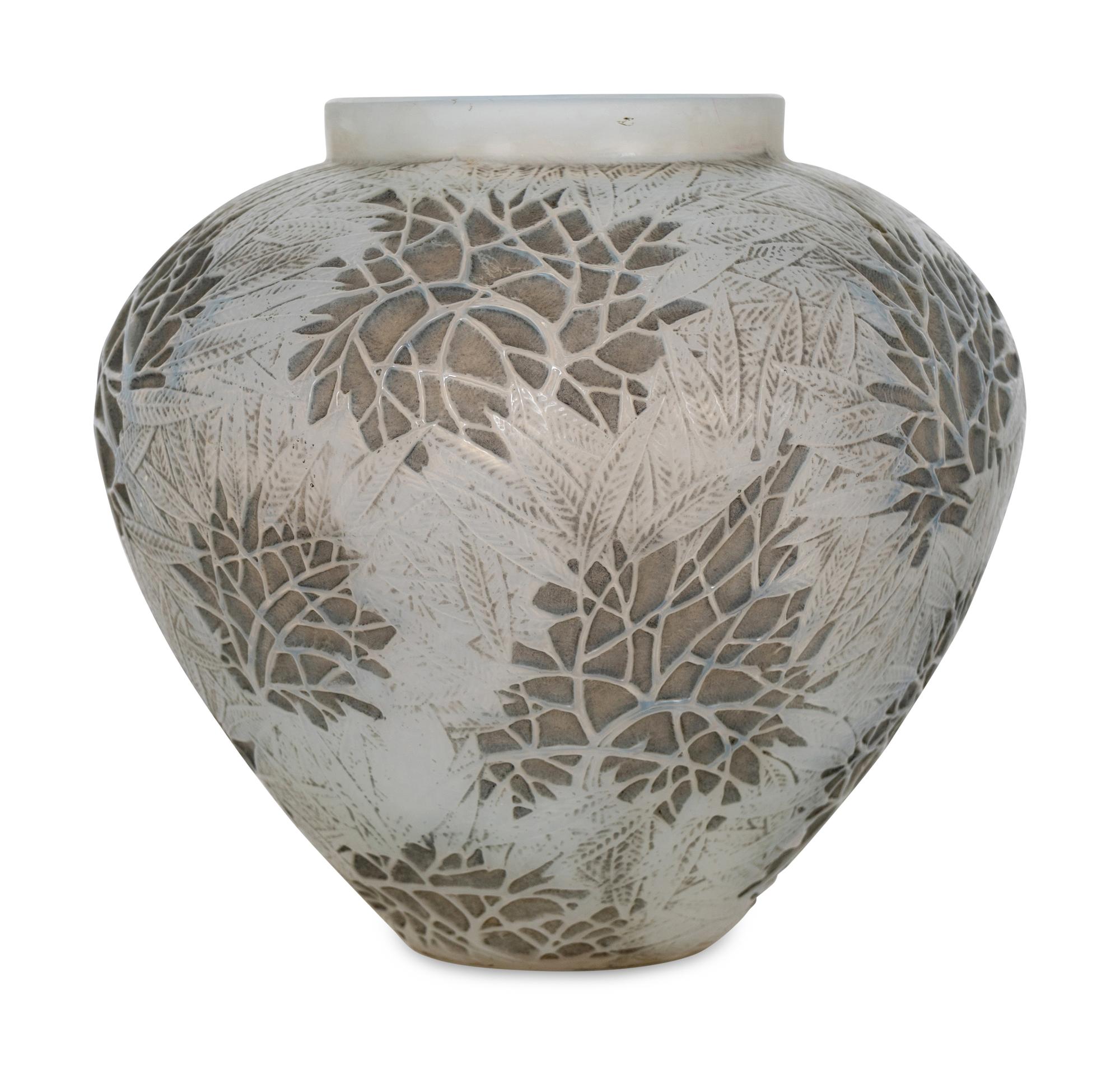 A René Lalique Esterel Vase
