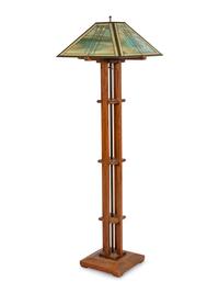 An Arts and Crafts Floor Lamp