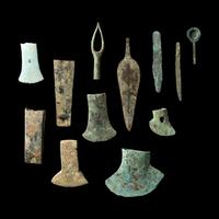 Twelve Roman Bronze Tools