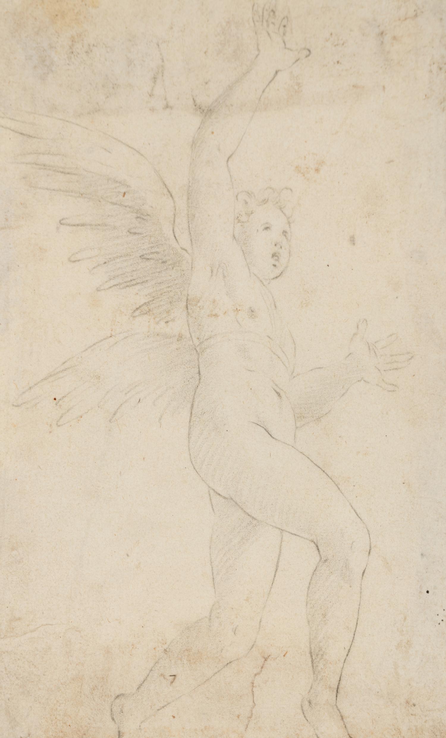 Angel with Arms Raised