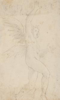 Angel with Arms Raised