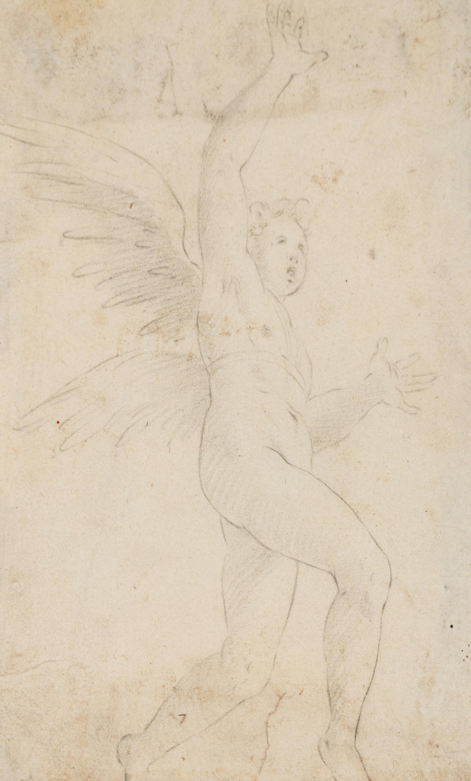 Angel with Arms Raised