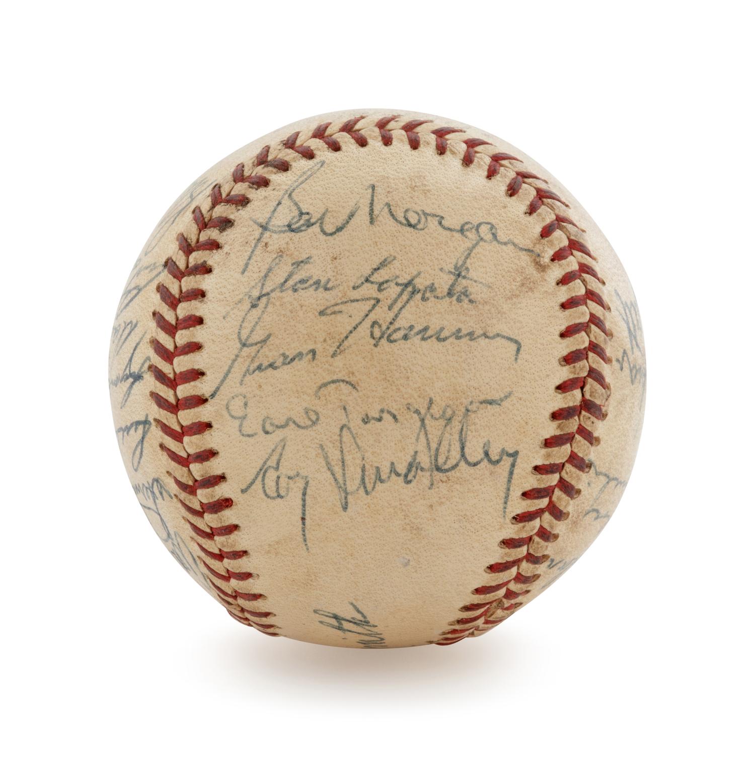 A 1955 Philadelphia Phillies Team Signed Baseball
