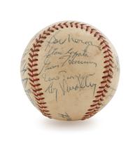 A 1955 Philadelphia Phillies Team Signed Baseball