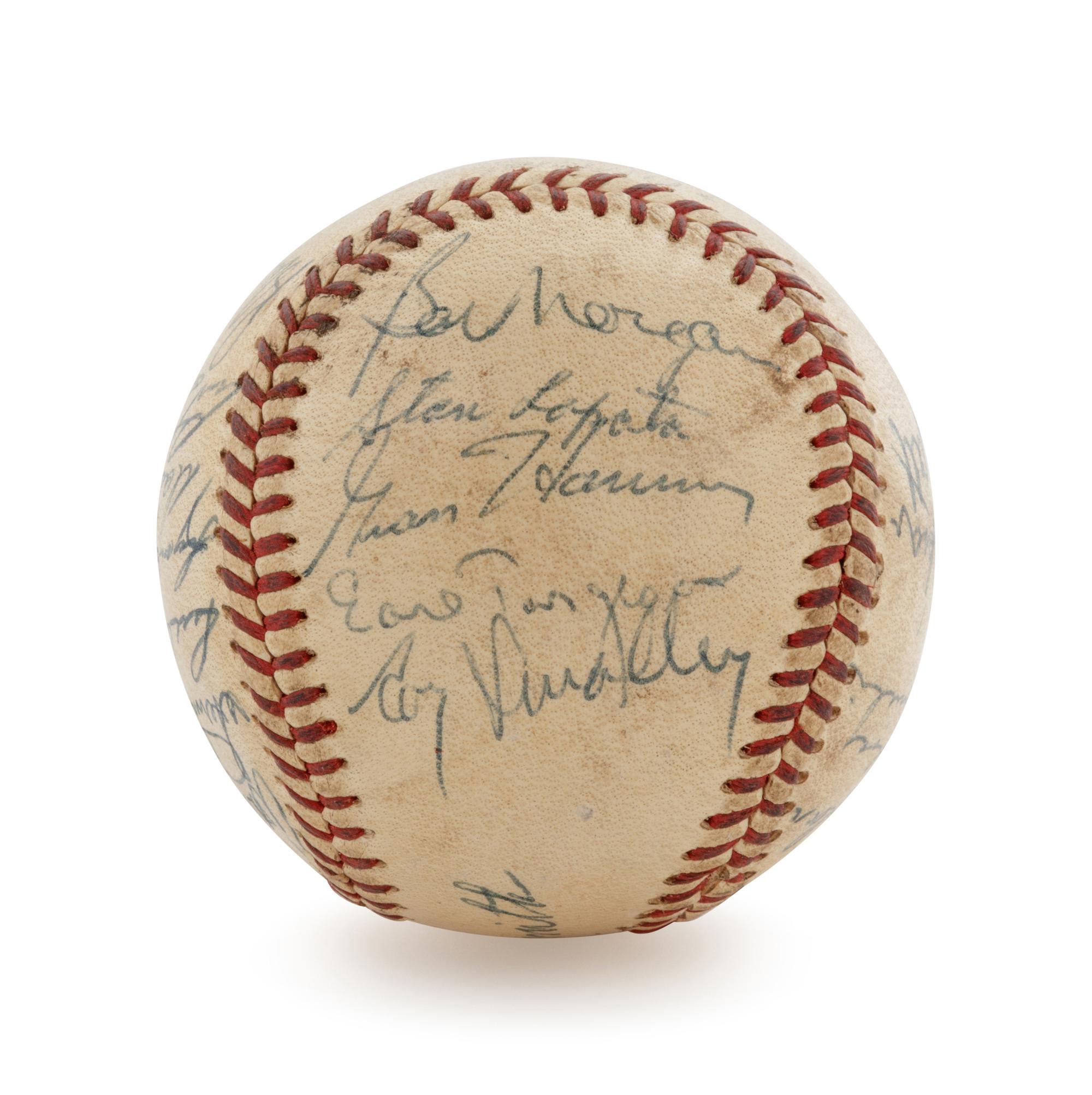 A 1955 Philadelphia Phillies Team Signed Baseball