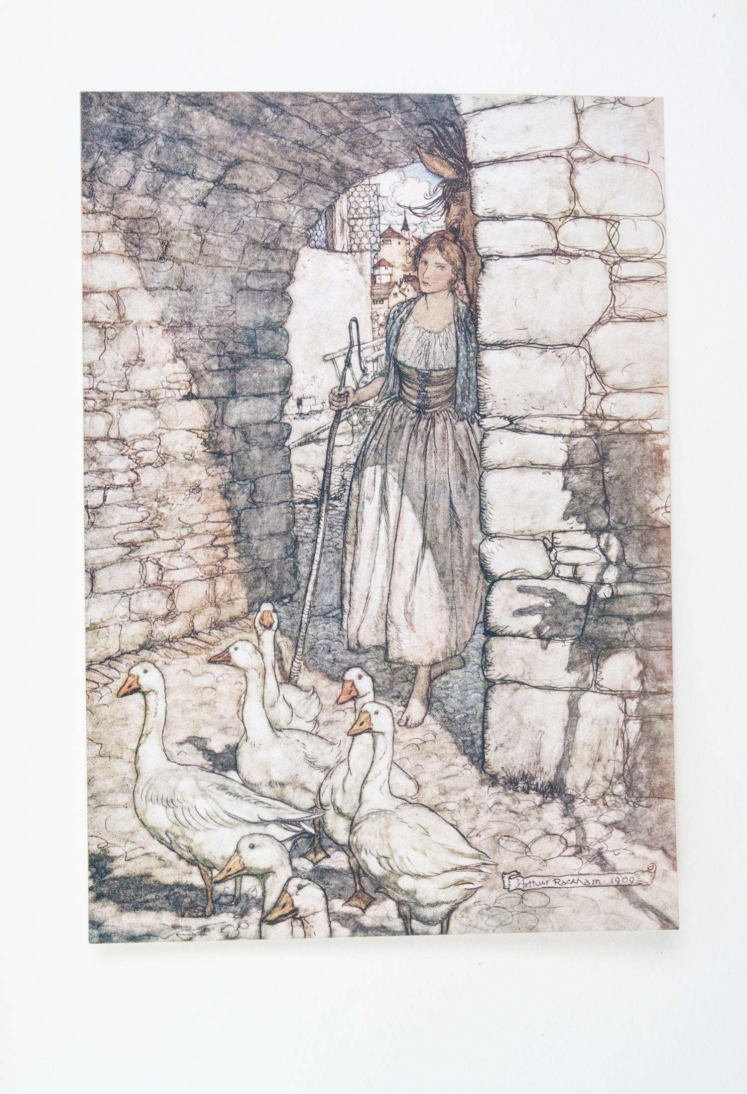 RACKHAM, ARTHUR. The Fairy Tales of the Brothers Grimm. London, 1909. Signed, limited.