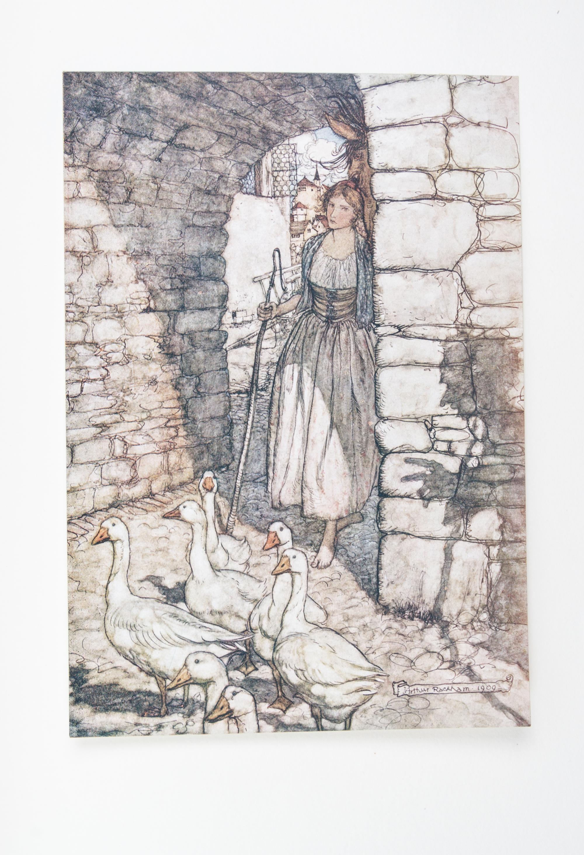 RACKHAM, ARTHUR. The Fairy Tales of the Brothers Grimm. London, 1909. Signed, limited.