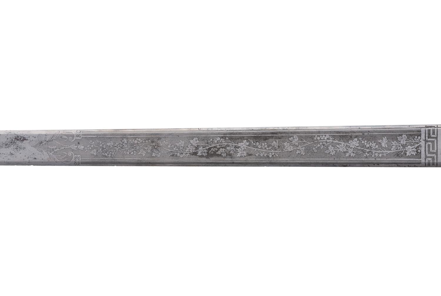 A Rare William Rose War of 1812 Lake Champlain Congressional Presentation Sword of Sailing Master Daniel Ricard