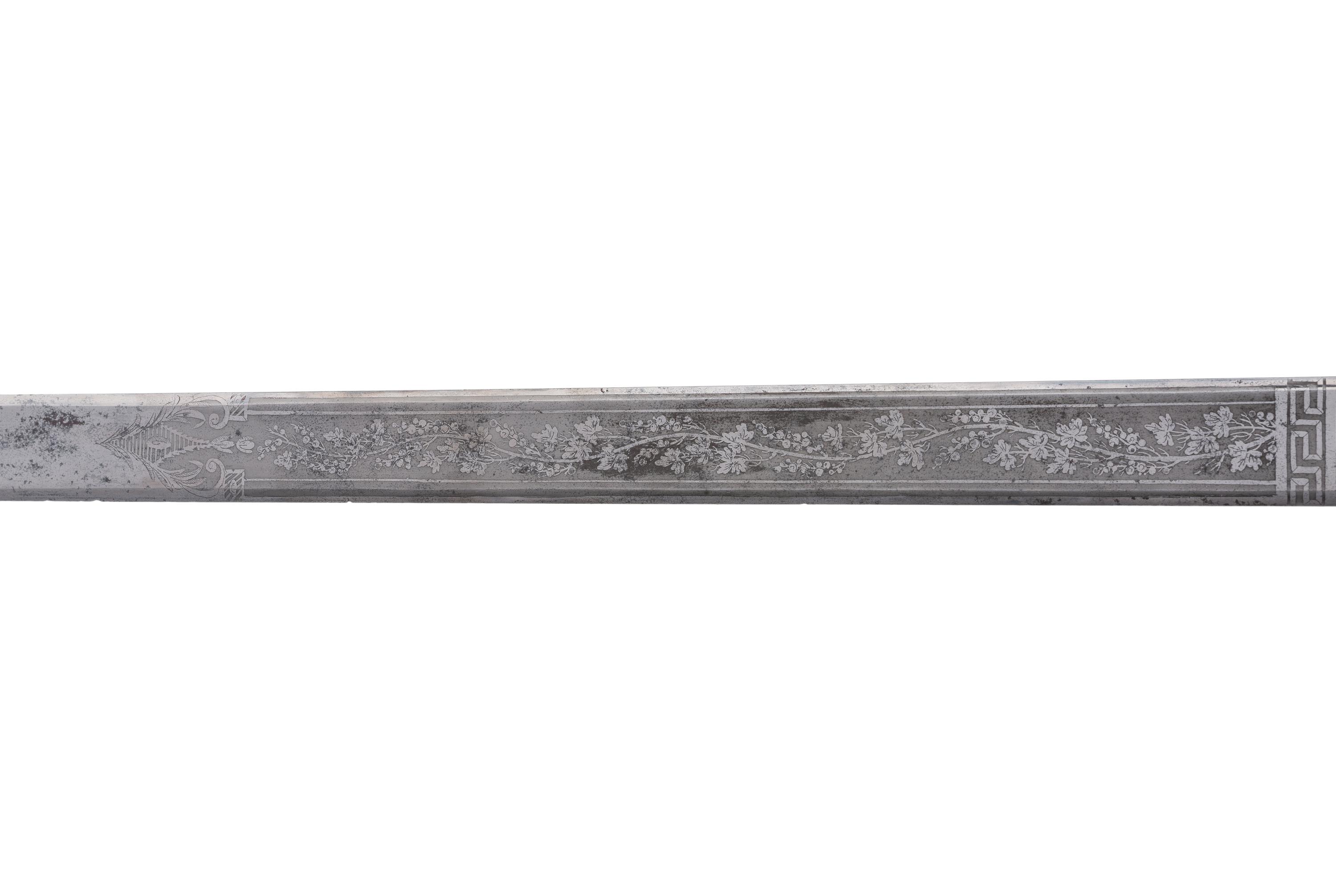 A Rare William Rose War of 1812 Lake Champlain Congressional Presentation Sword of Sailing Master Daniel Ricard
