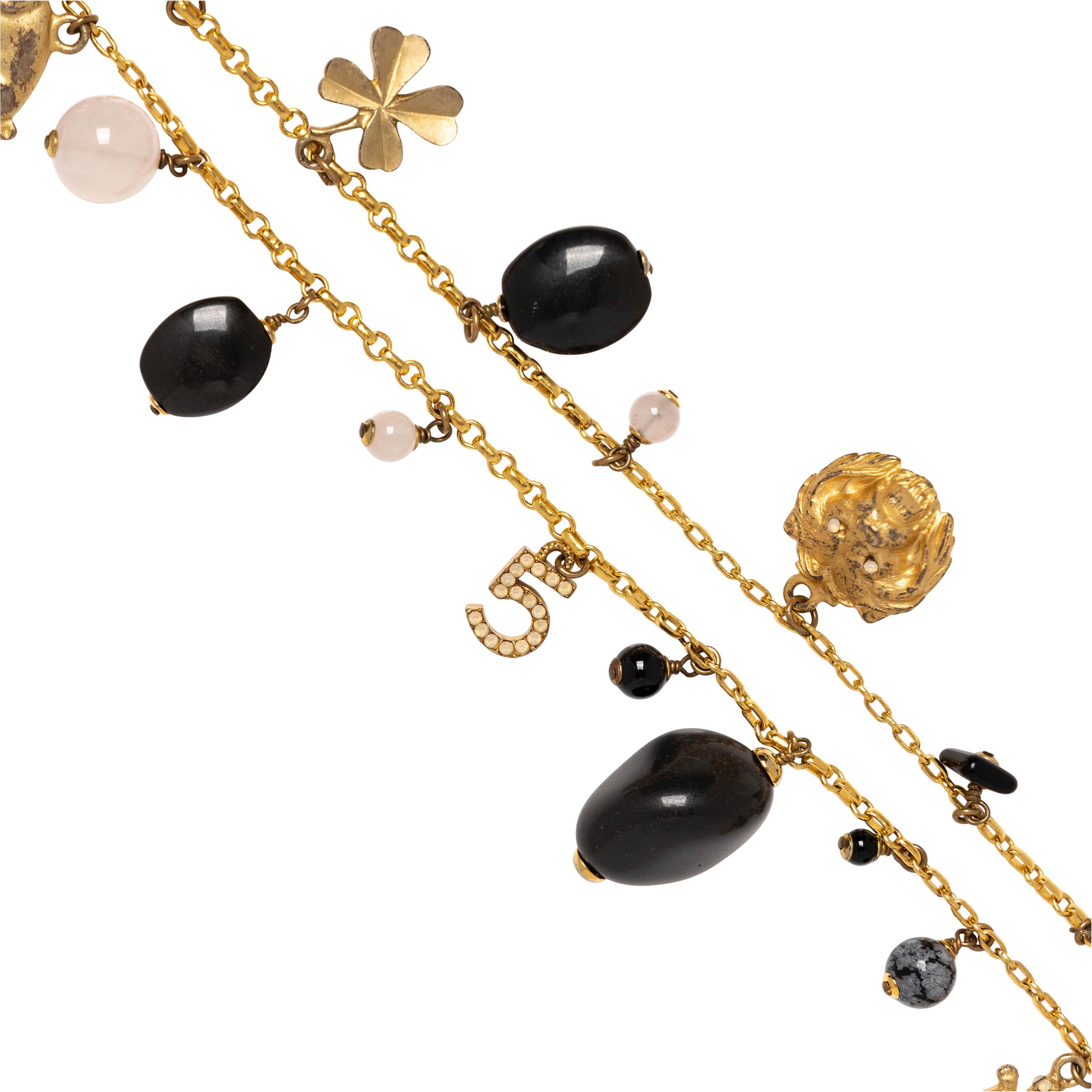 Chanel, Dangling Charm Sautoir Necklace