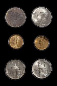 *A United States 1983-1984 Los Angeles Summer Olympiad Commemorative Six-Coin Set