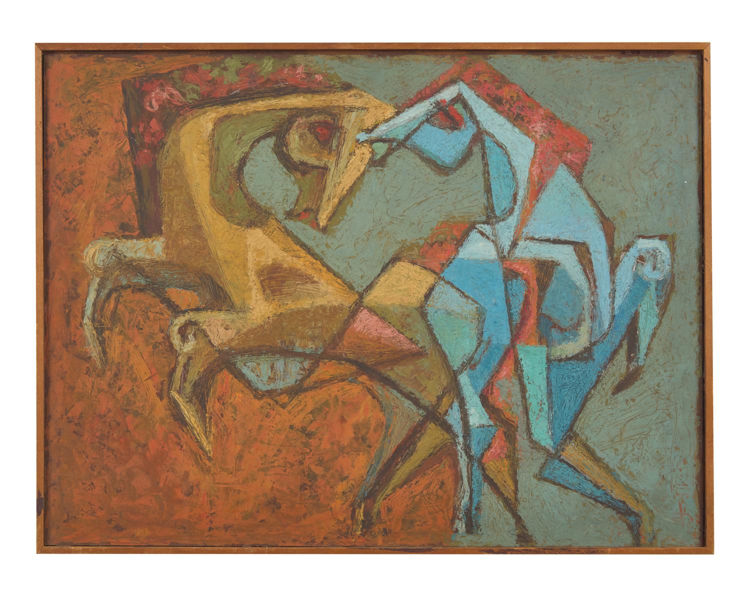 Untitled (Two Horses)