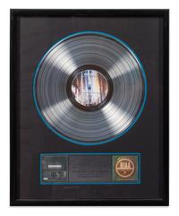 An Eminem: The Marshall Mathers LP RIAA Certified 5x Platinum Presentation Album 21 x 17 inches.